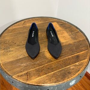 Rothy's Point ll Women's Black Flats